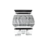 Scut radiator pentru Mitsubishi Pajero Sport 2016- 2,4; 3,0, din aluminiu,4 mm, Rival