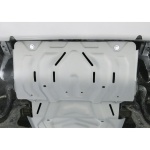 Scut radiator pentru Mitsubishi L200 / Triton KL 2015-2019; 2019- 2,4D; 2,2D, din aluminiu,4 mm, Rival - imagine 3