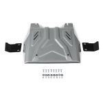 Scut cutie transfer pentru Mitsubishi L200 / Triton KL 2015-2019; 2019- 2,4D; 2,2D, din aluminiu,4 mm, Rival - imagine 2