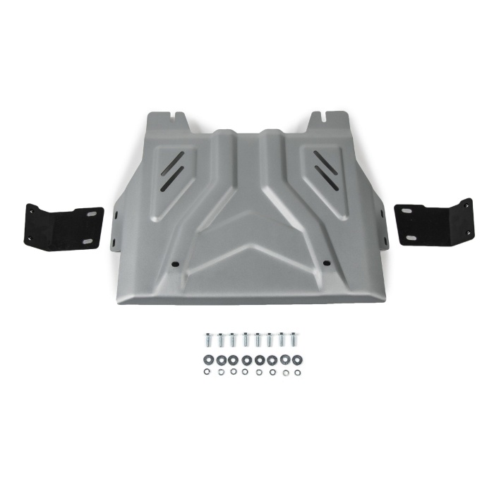 Scut cutie transfer pentru Mitsubishi L200 / Triton KL 2015-2019; 2019- 2,4D; 2,2D, din aluminiu,4 mm, Rival - imagine 2