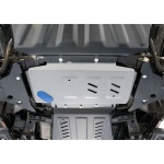 Scut motor pentru Nissan Pathfinder R51 2005-2014 2,5; 2,5D V6; 3,0, din aluminiu,6 mm, Rival - imagine 2
