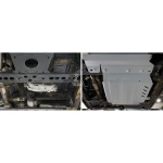 Scut cutie transfer pentru Nissan Navara D23 2015-2020 2,5D; 2,3D (inclusiv EURO6), din aluminiu,6 mm, Rival - imagine 4