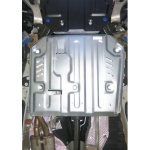 Scut motor si cutie de transfer pentru Volkswagen Touareg 2010-2018 V 3,0; TDI; 3,6; FSI, din aluminiu,4 mm, Rival - imagine 2