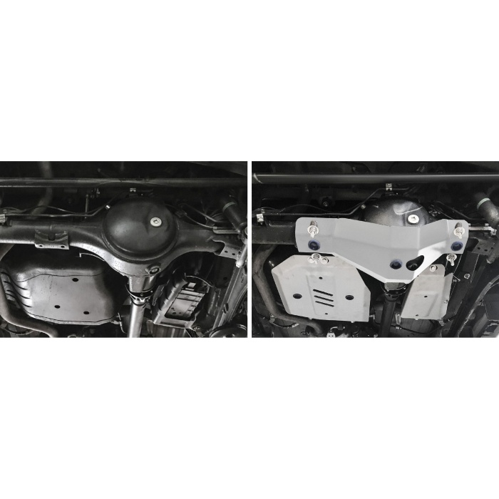 Scut diferential spate pentru Suzuki Jimny 2018- 1,5, din aluminiu,6 mm, Rival - imagine 3