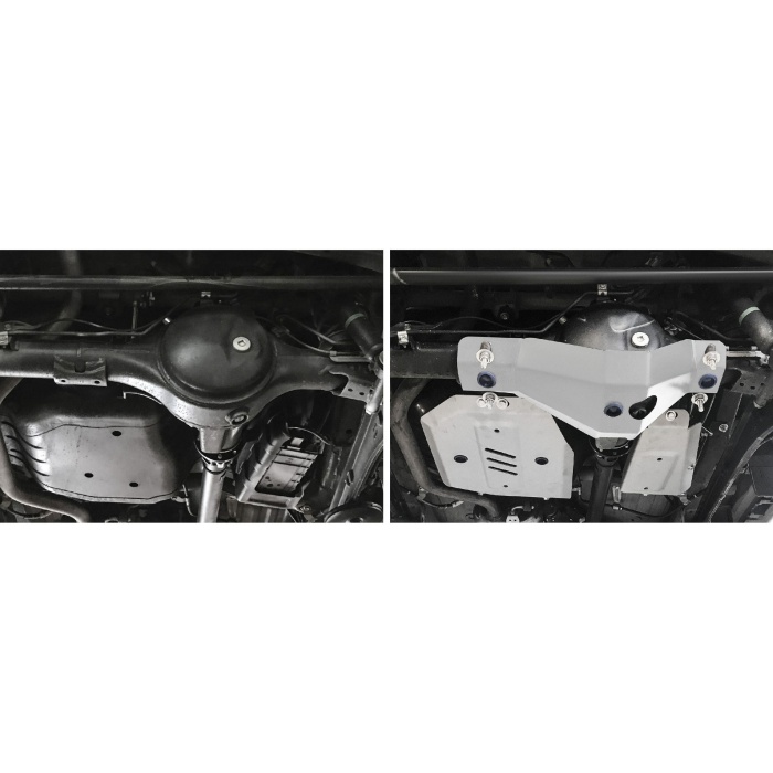 Scut diferential spate pentru Suzuki Jimny 2018- 1,5, din aluminiu,4 mm, Rival - imagine 3