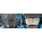 Scut cutie de viteze pentru Toyota Hilux 2015-2019; 2018-2020; 2020- 4WD 2,8; 2,4, din aluminiu,6 mm, Rival - imagine 4