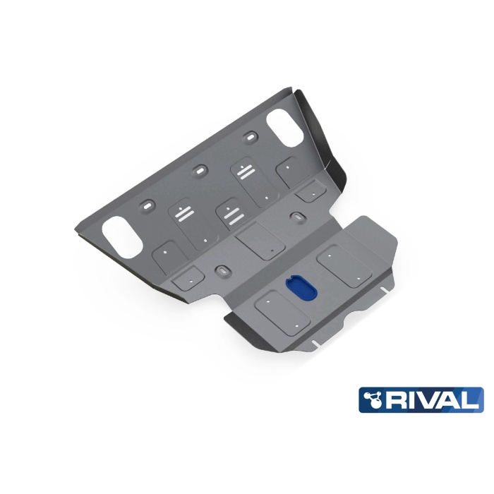 Scut radiator si motor pentru Toyota Hilux Vigo 2007-2015 2,5TD; 3,0TD; 2,7, din aluminiu,4 mm, Rival - imagine 2