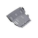 Scut radiator si motor pentru Volkswagen Amarok 2010-2016; 2016- 2,0TDI; 3,0TDI, din aluminiu,4 mm, Rival - imagine 2