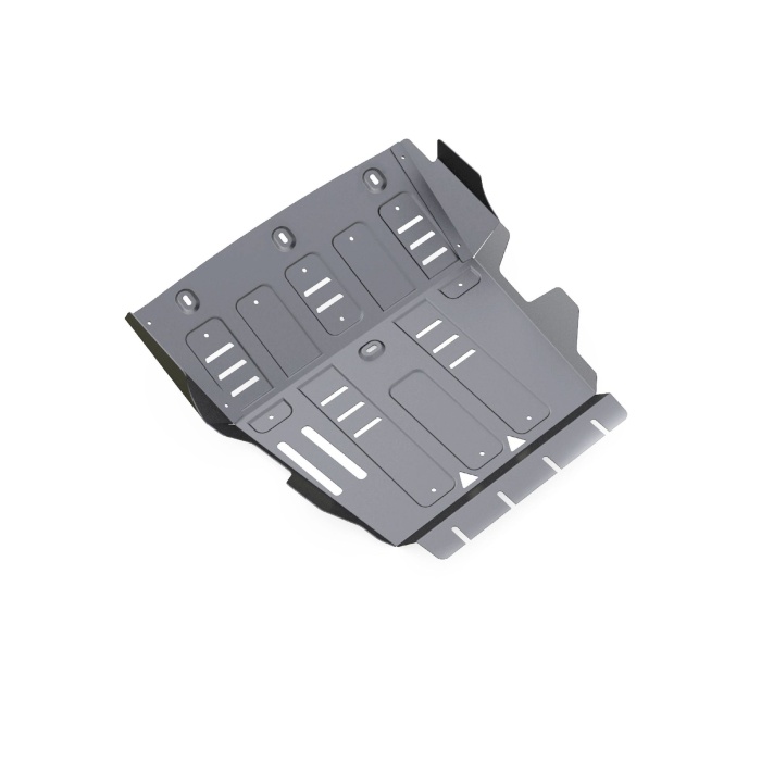 Scut radiator si motor pentru Volkswagen Amarok 2010-2016; 2016- 2,0TDI; 3,0TDI, din aluminiu,4 mm, Rival - imagine 2