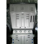 Scut radiator si motor pentru Volkswagen Amarok 2010-2016; 2016- 2,0TDI; 3,0TDI, din aluminiu,4 mm, Rival - imagine 3