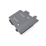 Scut cutie viteze si cutie de transfer pentru Volkswagen Amarok 2010-2016 2,0TDI, din aluminiu,4 mm, Rival - imagine 2