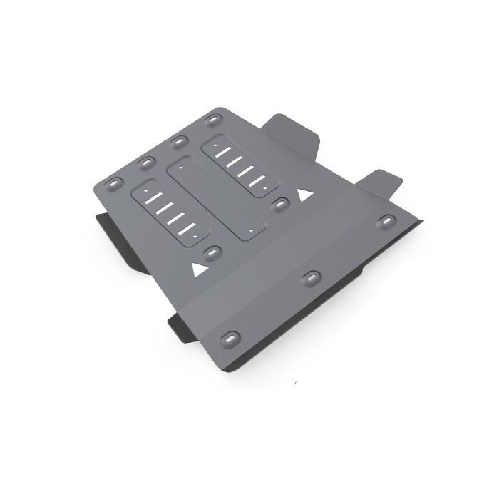 Scut cutie viteze si cutie de transfer pentru Volkswagen Amarok 2010-2016 2,0TDI, din aluminiu,4 mm, Rival - imagine 2