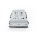 Scut cutie viteze si cutie de transfer pentru Volkswagen Amarok 2010-2016 2,0TDI, din aluminiu,6 mm, Rival - imagine 2