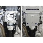 Scut cutie transfer pentru Volkswagen Touareg 2018- 3,0TDI; 3,0, din aluminiu,4 mm, Rival - imagine 3
