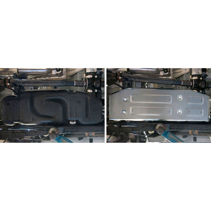 Scut rezervor pentru Toyota Hilux Revo 2015-2019; 2018-2020; 2020- 4WD 2,8; 2,4, din aluminiu,6 mm, Rival - imagine 4
