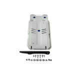 Scut cutie de viteze pentru Toyota Land Cruiser 200 J20 2007-2015, 2015- 4,5D; 4,6; 4,7 benzina, din aluminiu,6 mm, Rival
