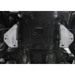 Scut brate fata pentru Toyota Hilux Revo 2015-2019; 2018-2020; 2020- 4WD 2,8; 2,4, din aluminiu,6 mm, Rival - imagine 2