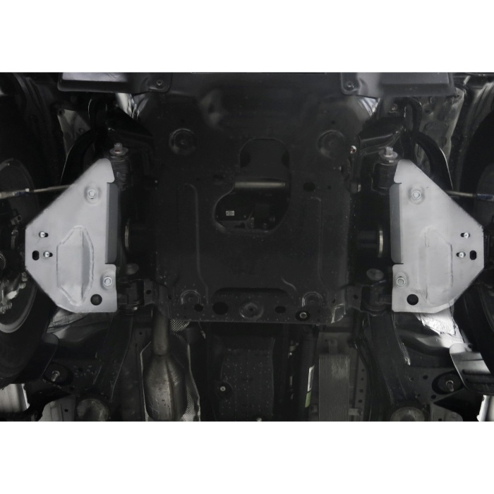 Scut brate fata pentru Toyota Hilux Revo 2015-2019; 2018-2020; 2020- 4WD 2,8; 2,4, din aluminiu,6 mm, Rival - imagine 2