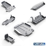 Scut Complet Jeep Wrangler JK 2007- Rival motorizare 2-Usi doar 3,6 Benzina doar!, aluminiu 6 mm grosime