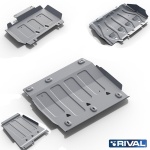 Scut Complet Ford Ranger PX 2016- Rival motorizare 2,2; 3,2 (pentru EURO6!), aluminiu 4 mm grosime - imagine 2