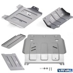Scut Complet Mitsubishi L200 / Triton KL 2015- Rival motorizare 2,4D, aluminiu 4 mm grosime