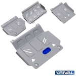 Scut Complet Mitsubishi L200 / Triton KAOT 2007-2015 Rival motorizare 2,5TD, aluminiu 6 mm grosime