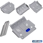 Scut Complet Mitsubishi L200 / Triton KAOT 2007-2015 Rival motorizare 2,5TD, aluminiu 4 mm grosime