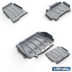 Scut Complet Ford Ranger PX 2012-2015 Rival motorizare 2,2; 3,2 (exclus EURO6!), aluminiu 6 mm grosime