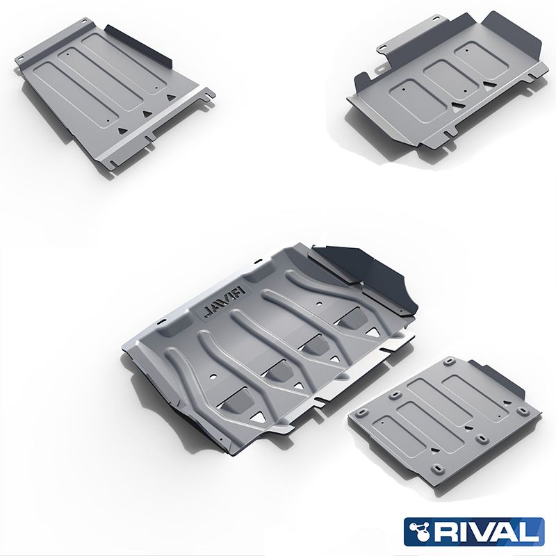 23333 Scut Complet Ford Ranger PX 2012-2015 Rival motorizare 2,2; 3,2 (exclus EURO6!), aluminiu 6 mm grosime - imagine 1