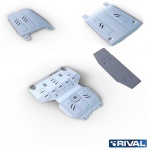 Scut Complet Toyota Hilux Revo 2015- Rival motorizare 4WD 2,8; 2,4 (EURO6 compatibil), aluminiu 4 mm grosime