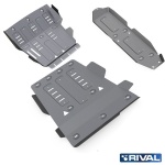 Scut Complet Volkswagen Amarok 2010-2015 Rival motorizare 2,0TDI, aluminiu 6 mm grosime