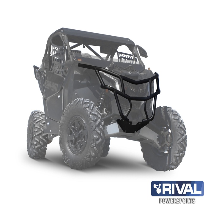 Bullbar / bara protectie fata din aluminiu pentru SSV CAN-AM MAVERICK X3/ X3 MAX 2017-2019, Rival - imagine 2