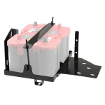 Suport baterie dublu Smittybilt - Jeep Wrangler JK