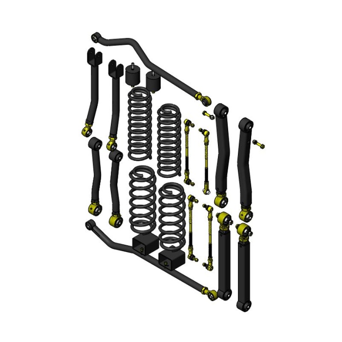 Suspensie lift kit 2.5" Premium Clayton - imagine 2