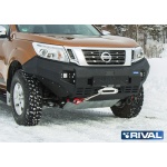 Bara fata HD Rival din aluminiu - Nissan Navara D23 2015-, motorizare 2,5D si 2,3D (incl. EURO6), cu LED - imagine 2