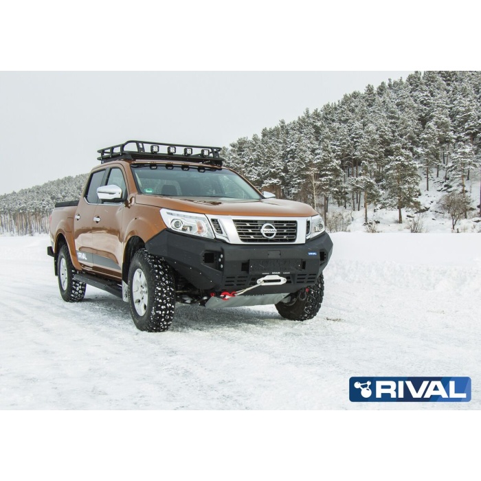 Bara fata HD Rival din aluminiu - Nissan Navara D23 2015-, motorizare 2,5D si 2,3D (incl. EURO6), cu LED - imagine 3