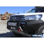 Bara fata HD Rival din aluminiu - Toyota Hilux Revo 2015-, toate motorizarile, cu LED - imagine 2