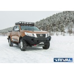 Bara fata HD Rival din aluminiu - Nissan Navara D23 2015-, motorizare 2,5D si 2,3D (incl. EURO6), cu LED - imagine 3