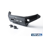 Bullbar HD, bara fata pentru Nissan Navara 2015-, din aluminiu, fara proiectoare led, Rival
