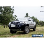 Bara fata HD Rival din aluminiu - Toyota Hilux Vigo 2011-2015, toate motorizarile, fara LED - imagine 2