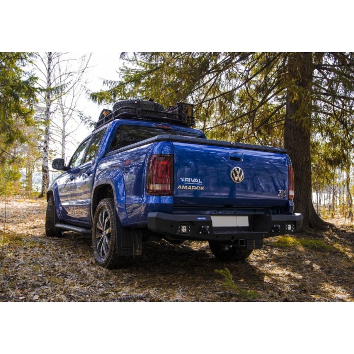 Bara spate HD Rival din aluminiu - Volkswagen Amarok 2010-2016, 2016-, toate motorizarile, fara LED - imagine 2