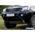 Bara fata HD Rival din aluminiu - Toyota Hilux Vigo 2011-2015, toate motorizarile, fara LED