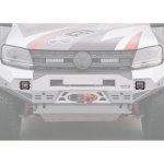 Set 2 proiectoare LED ceata, lumini pozitie, lumini adaptive (cornering) pentru bullbar Rival - imagine 2
