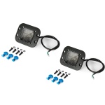 Set 2 proiectoare LED marsarier pentru bara spate Rival