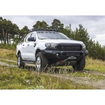 Bullbar HD, bara fata pentru Ford Ranger PX 2011-2015 ;2015-2018; 2019-, din aluminiu,with LED, Rival - imagine 2