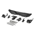 Bullbar HD, bara spate pentru Jeep Wrangler JL 2017-, din aluminiu, fara proiectoare LED, Rival