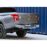 Bullbar HD, bara spate pentru Mitsubishi L200 / Triton 2015-2019, din aluminiu, cu proiectoare led, Rival - imagine 3