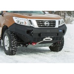 Bullbar HD, bara fata pentru Nissan Navara 2015-, din aluminiu, fara proiectoare led, Rival - imagine 6