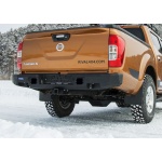 Bullbar HD, bara spate pentru Nissan Navara 2015-, din aluminiu, fara proiectoare led, Rival - imagine 6
