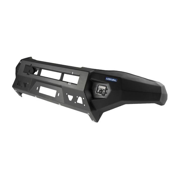 Bullbar HD, bara fata pentru Toyota Hilux Revo 2015-, din aluminiu, cu proiectoare led, Rival - imagine 2